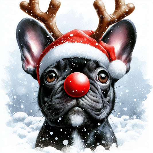Red Nose Christmas Card