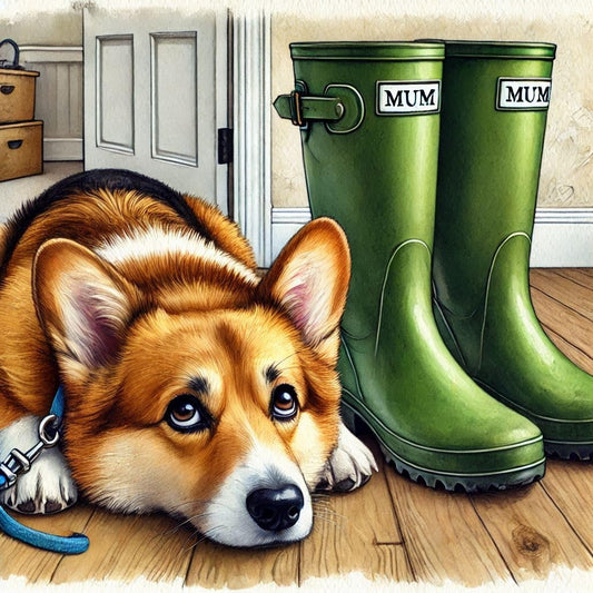 Corgi Mothering Sunday Card