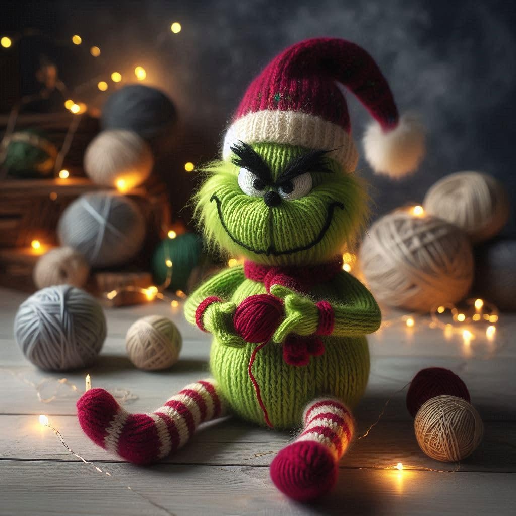 Grinch Christmas Card