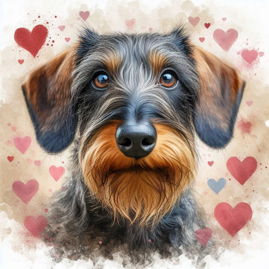 Dog Valentines Cards