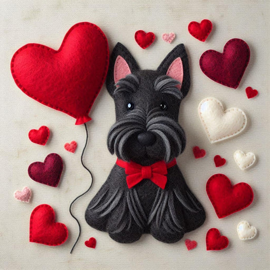 Scottie Dog Birthday Card