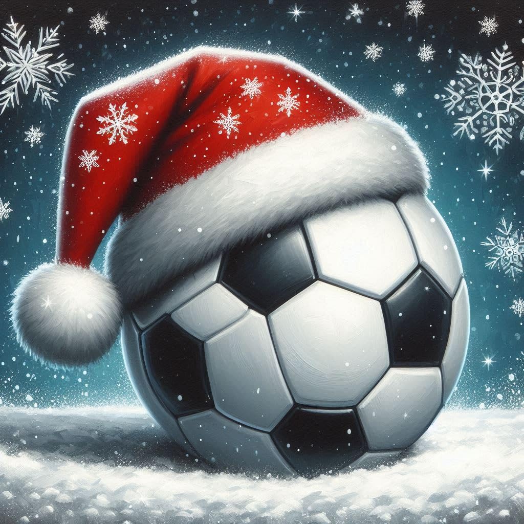 Football Christmas Card