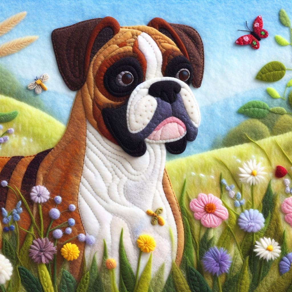 Boxer Greeting Card