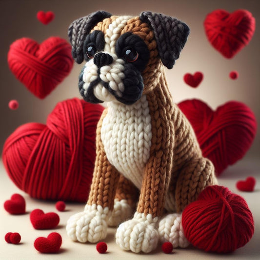 Knitted Boxer Card