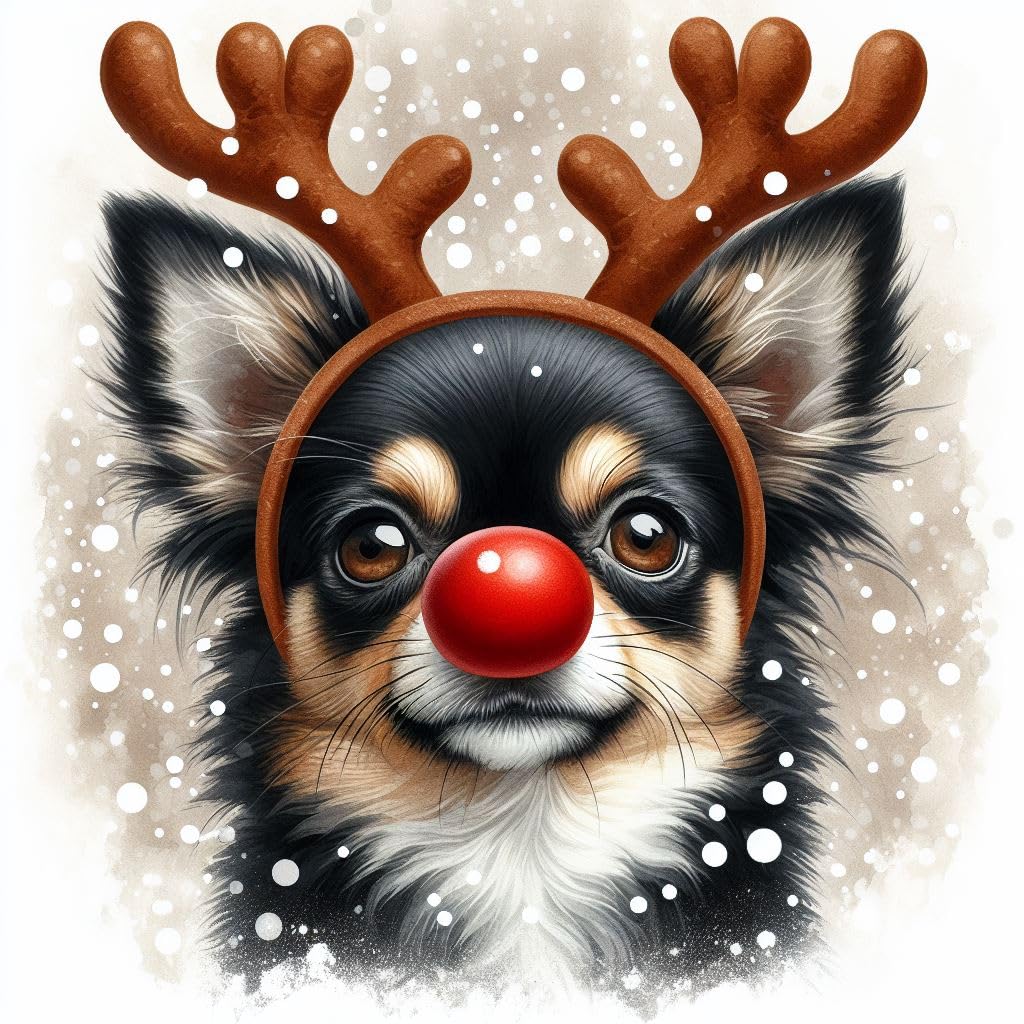 Chihuahua Christmas Card