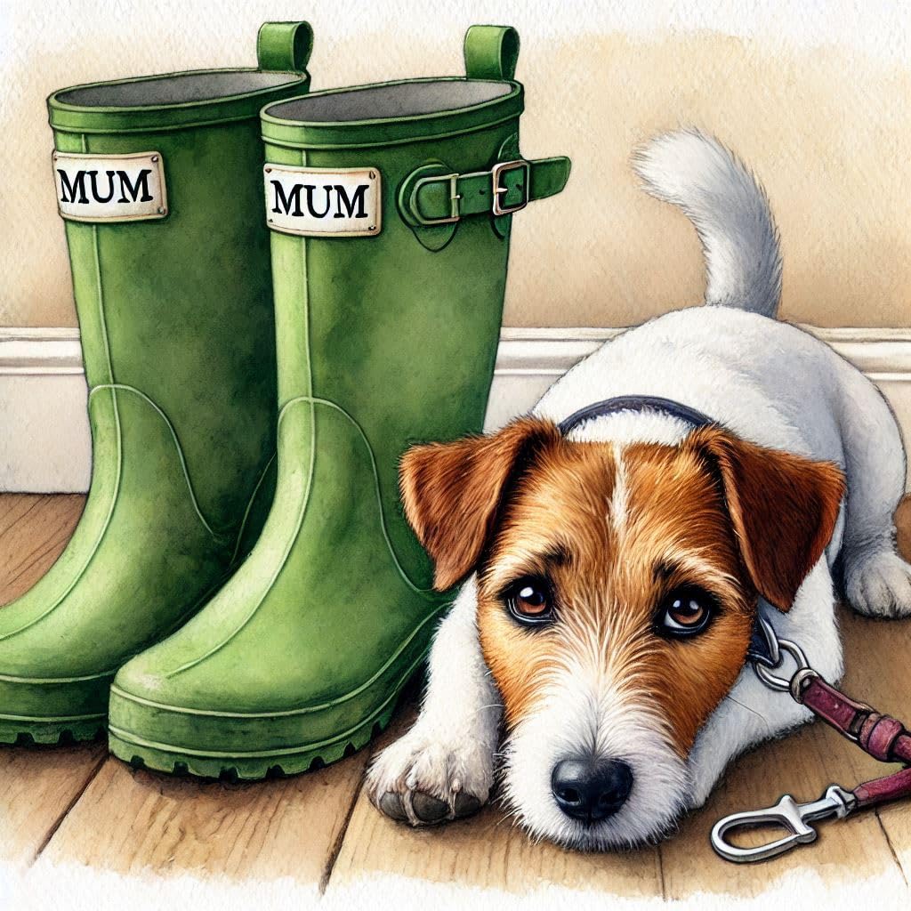 Jack Russell Mothers Day Card