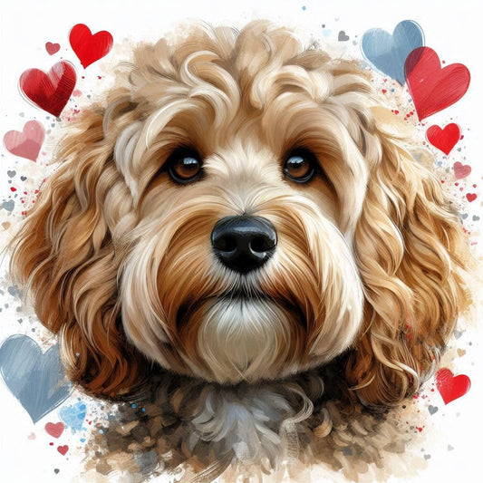 Cockapoo Greeting Card
