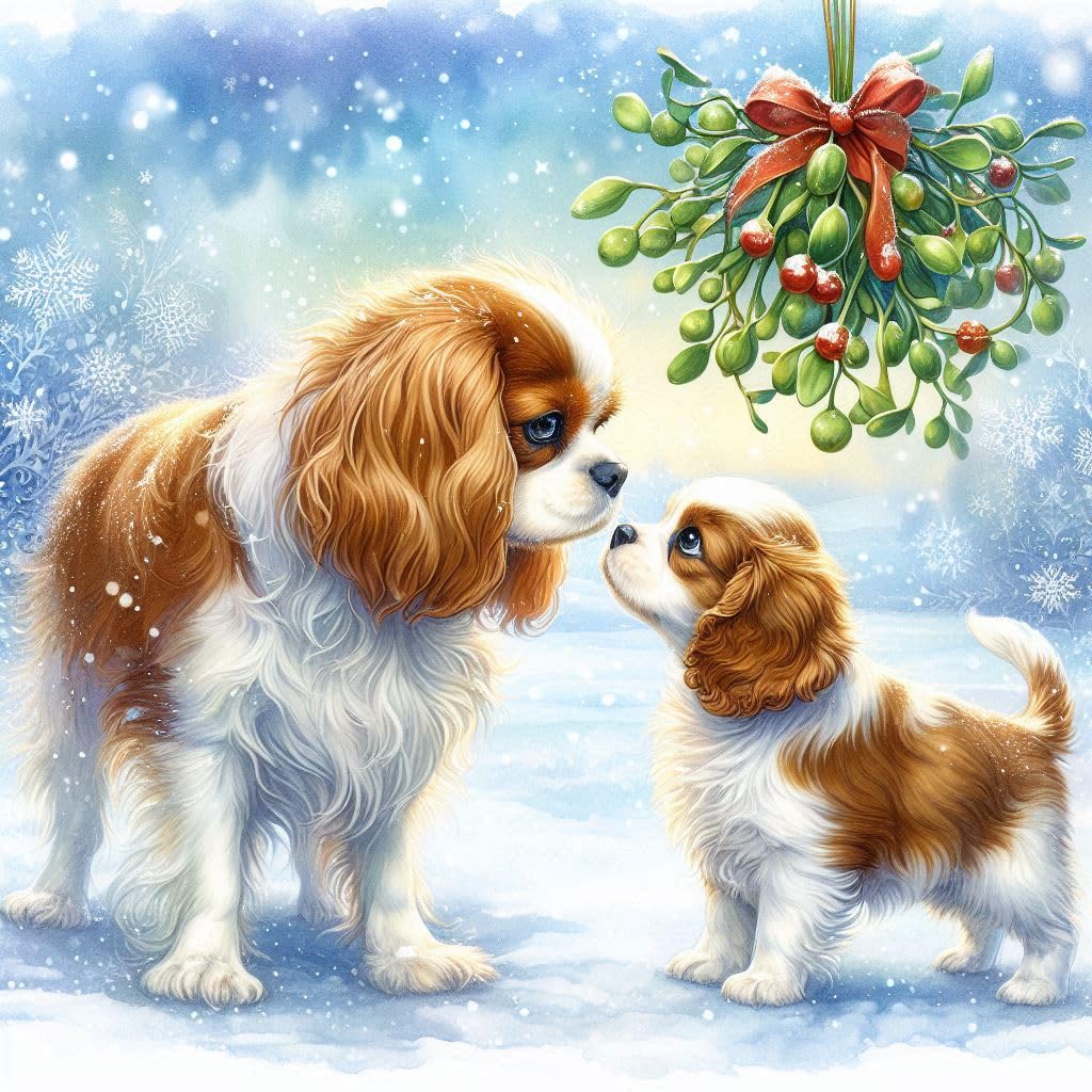 Pack of Cavalier Christmas Cards