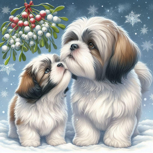 Pack of Shih Tzu ChristmasCards