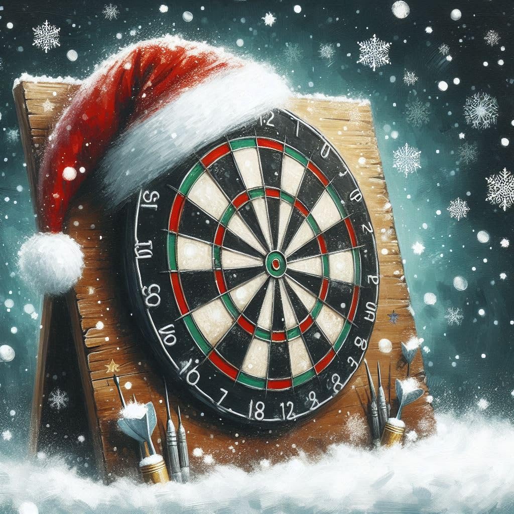 Darts Christmas Card