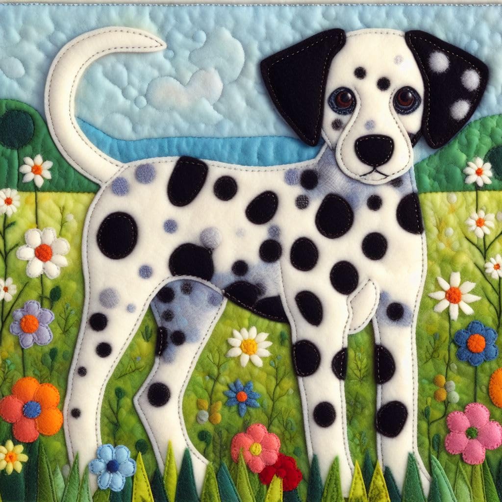 Dalmatian Greeting Card
