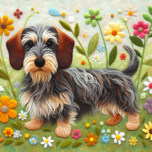 Dachshund Greeting Card