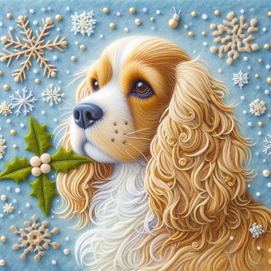 Cocker Spaniel Christmas Cards