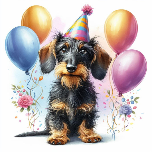 Dachshund Greeting Card
