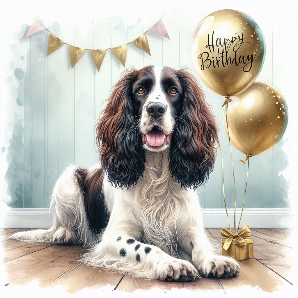 Springer Spaniel Greeting Card