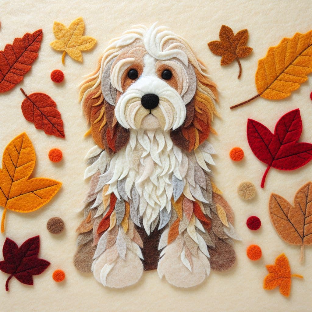 Cockerpoo Greeting Card