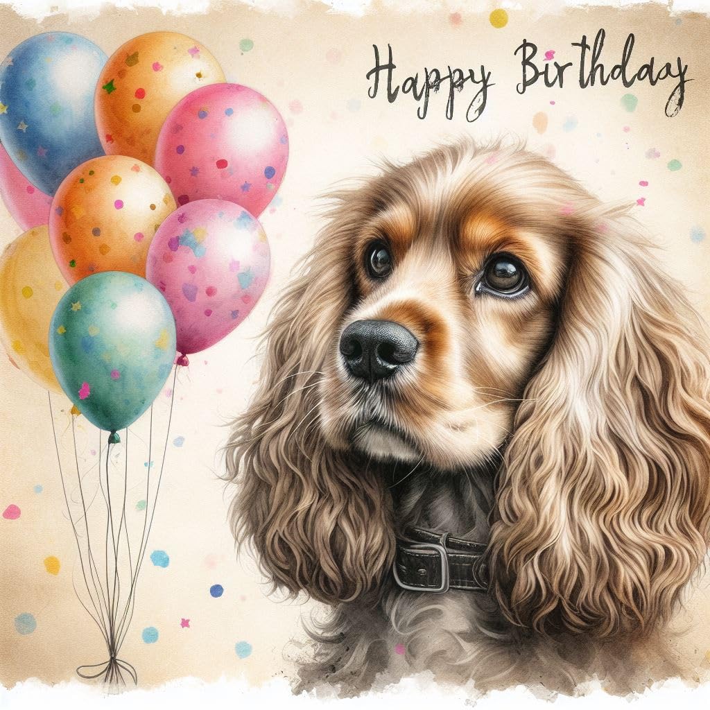 Cocker Spaniel Greeting Card
